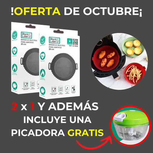 OFERTA 2X1 BANDEJAS Glim™ 🍟 - No gaste más tiempo en limpiar